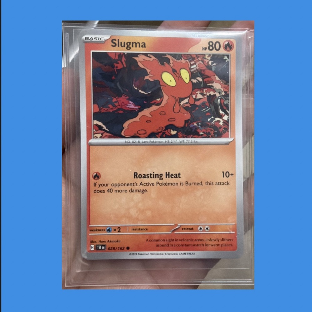 POKÈMON - Slugma Basic Card